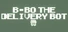 B-B0 The Delivery Bot