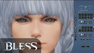 Демонстрация редактора персонажей Bless