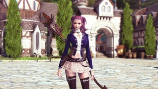 Скриншоты костюмов, оружия и маунта из наборов раннего доступа для Astellia