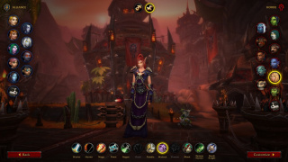 Так выглядит обновлённый интерфейс редактора персонажей World of Warcraft: Shadowlands