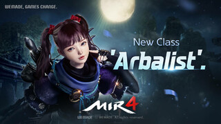 В MMORPG MIR4 появился новый архетип Арбалист и функция смены класса