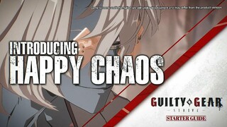 Опубликован стартовый видеогайд на нового персонажа Happy Chaos из Guilty Gear: Strive