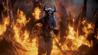 Геймплей стремительного шутера от первого лица   Metal: Hellsinger