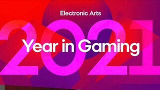 Инфографика Electronic Arts 2021: Year In Gaming с итогами уходящего 2021 года