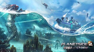 Обновление Surf and Storm для PlanetSide 2 добавило первое водное транспортное средство