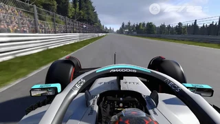 Демонстрация бельгийской локации Circuit de Spa-Francorchamps в F1 22
