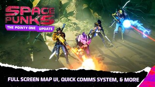 Быстрые команды, полноэкранная карта и предпросмотр навыков в обновлении для Space Punks