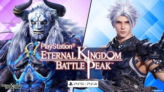 Глобальная версия MMORPG Eternal Kingdom Battle Peak стала доступна на PS4 и PS5