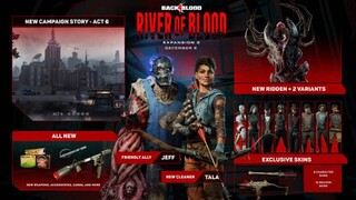 Анонсировано дополнение River of Blood для зомби-шутера Back 4 Blood