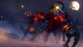 Праздничное настроение заглянуло в гости к Серьезному Сэму