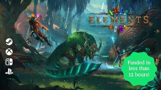Ролевая игра Elements была профинансирована на Kickstarter всего за 12 часов
