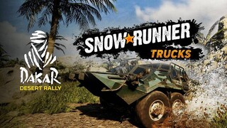 Симулятор гонок по бездорожью Dakar Desert Rally получил DLC с грузовиками из SnowRunner