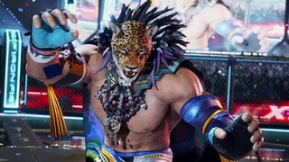 Кинг в маске ягуара в геймплейном трейлере Tekken 8