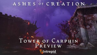 Мрачная локация Карфин в 30-минутном геймплейном ролике MMORPG Ashes of Creation
