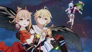 Милый анимационный ролик с Ёимией по Genshin Impact