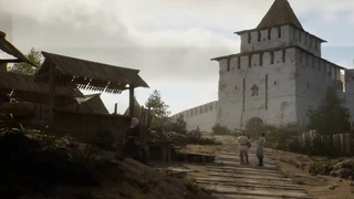 Демонстрация Нижнего Новгорода из ролевого экшена «Смута»