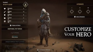 Очередной трейлер Atlas Fallen посвятили броне и кастомизации