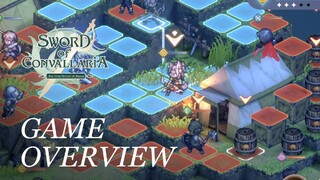 Обзорный трейлер тактической RPG Sword of Convallaria — Геймплей, графика, сюжет и музыка