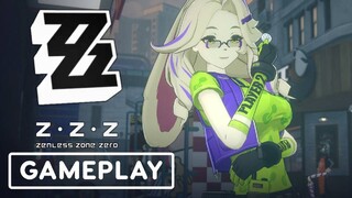 Геймплейное видео экшена Zenless Zone Zero демонстрирует мир игры, мини-игры и сражение с боссом