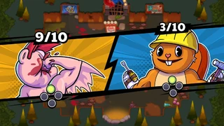 Герои кровавого мультсериала Happy Tree Friends появились в The Crackpet Show