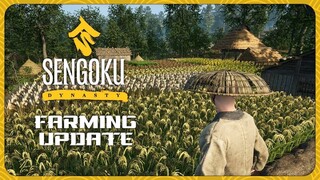 Для симулятора выживания Sengoku Dynasty вышла первая часть крупного апдейта, посвященного фермерству