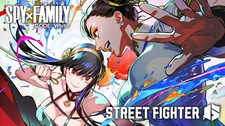 Street Fighter 6 — Трейлер коллаборации с аниме «Семья шпиона: Код 