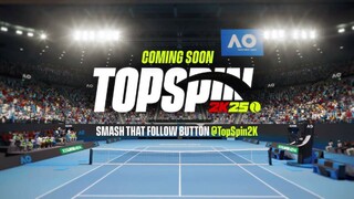 Состоялся анонс теннисного симулятора TopSpin 2K25 — Пока без подробностей