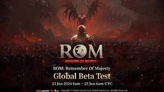 Стартовало тестирование глобальной версии MMORPG ROM: Remember of Majesty