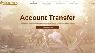 Появилась возможность перенести международную версию Myth of Empires в Steam