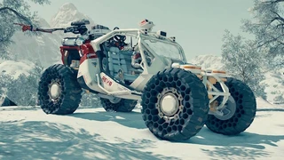 Демонстрация возможностей автомобиля REV-8 в космической RPG Starfield