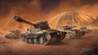 Tanks Blitz пополнился новой веткой танков «Марсианские Бунтари»