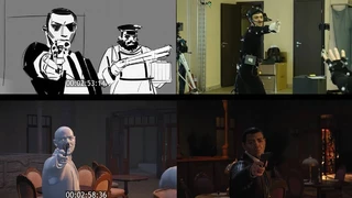 Процесс захвата движений для первой главы в игре «Война Миров: Сибирь»