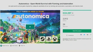 Необходимые средства на разработку песочницы Autonomica были собраны всего за 24 часа