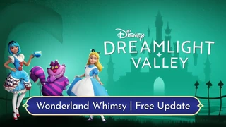 Disney Dreamlight Valley получила бесплатное обновление в честь «Алисы в стране чудес»