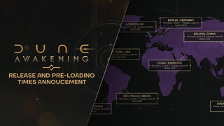 Расписание запуска Dune: Awakening — Время предзагрузки клиента, старта раннего доступа и релиза