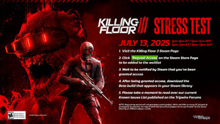 Перед релизом Killing Floor 3 пройдет небольшой стресс-тест для проверки стабильности серверов