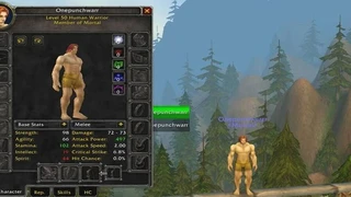 Игрок World of Warcraft Classic добрался до 50-го уровня на хардкорном сервере без оружия и экипировки