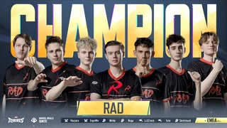 Европейская команда RAD победила в первом международном турнире по Marvel Rivals