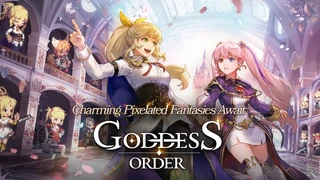 Стала известна дата релиза пиксельной аниме-гачи Goddess Order