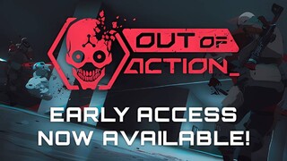 Разработчик-одиночка выпустил киберпанковый PVP-шутер Out of Action