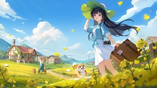 Живописный симулятор фермы в стиле аниме Starsand Island обзавелся датой выхода