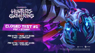 Первое тестирование Horizon Hunters Gathering пройдет на этой неделе