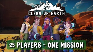 Кооперативный симулятор уборки Clean Up Earth получил новый геймплейный трейлер