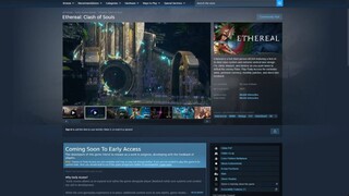 Платный ранний доступ, стартовый контент и будущие патчи — Страница в Steam раскрыла детали запуска Ethereal: Clash of Souls
