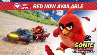 Ред из Angry Birds пополнил список гонщиков в Sonic Racing: CrossWorlds