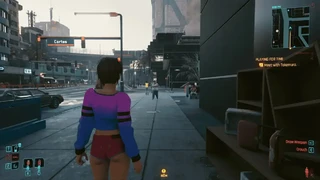 Вышла качественная модификация для Cyberpunk 2077, добавляющая вид от третьего лица