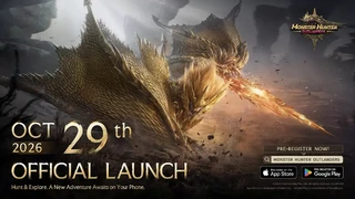 Стала известна точная дата релиза мобильного экшена Monster Hunter Outlanders