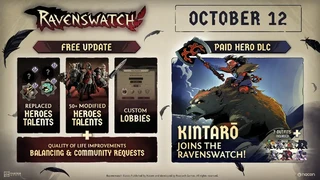 Кинтаро и ее верный медведь Кумо появились в новом DLC для рогалика Ravenswatch