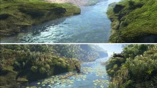 Детализированные пейзажи Dark and Light