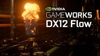Реалистичный огонь и дым на базе технологии NVIDIA Flow